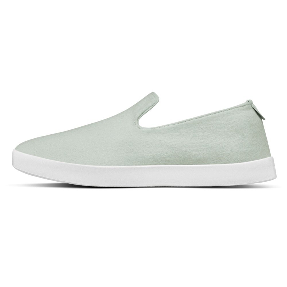 Allbirds Men\'s Slip-Ons Mint - Wool Loungers - 08954WLMC